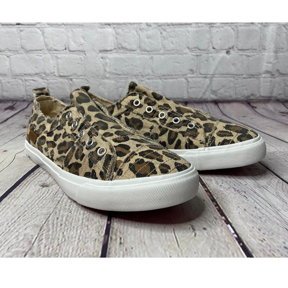 corkys leopard sneakers